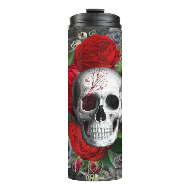 Skull Thermal Tumbler (Front)