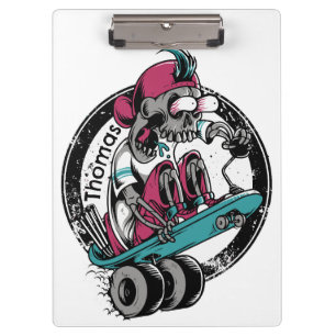 Skull Thrill: Ride or Die Customised Clipboard