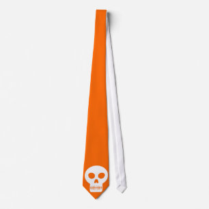 skull tie
