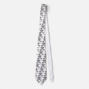 skull tie