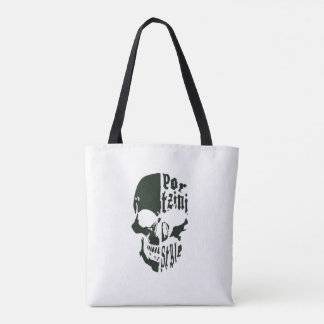 Skull Tote Bag