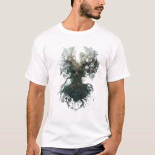 Skull Tree Surreal Dark Nature T-Shirt