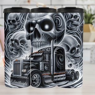 Skull Truck Phantom Haul Thermal Tumbler