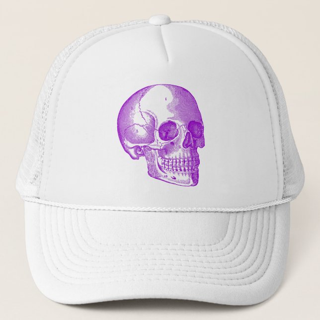 Skull Trucker Hat (Front)
