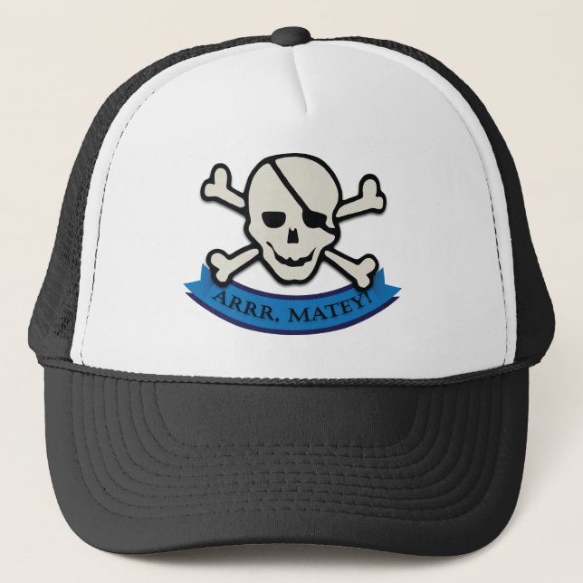 Skull - Trucker Hat (Front)