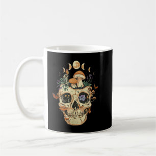 Skull USA Flag & Firework Happy 4th July US Indepe Coffee Mug