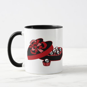Skull Valentine Candy Mug