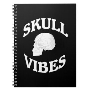 Skull vibes notebook