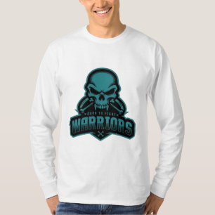Skull Warriors Gaming Long Sleeve T-Shirt