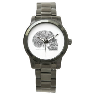 skull watch