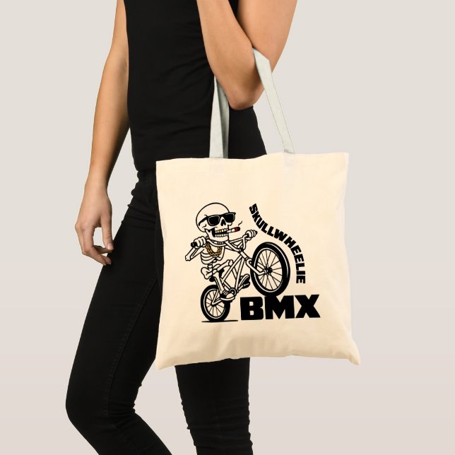 Skull Wheelie Tote Bag (Front (Product))