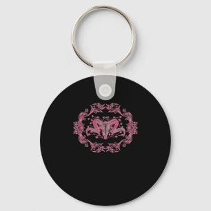 Skull Whimsigoth Aesthetic Key Ring