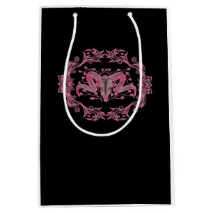 Skull Whimsigoth Aesthetic Medium Gift Bag