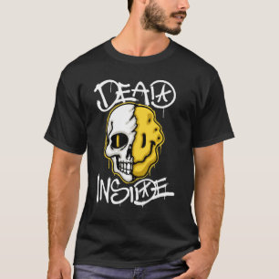 skull with a melting streetwear T-Shirt