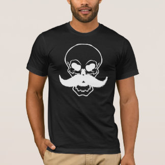 Skull with a moustache T-Shirt