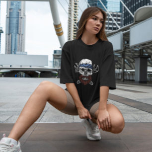 Skull With Beard T-Shirt
