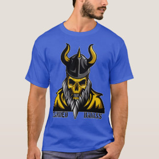 Skull with beard viking edision T-Shirt