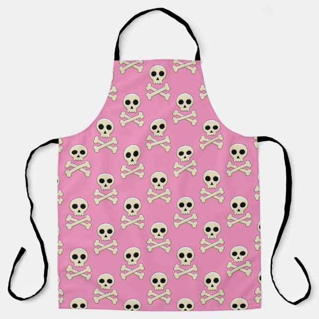 Skull with Bones Apron (Front)