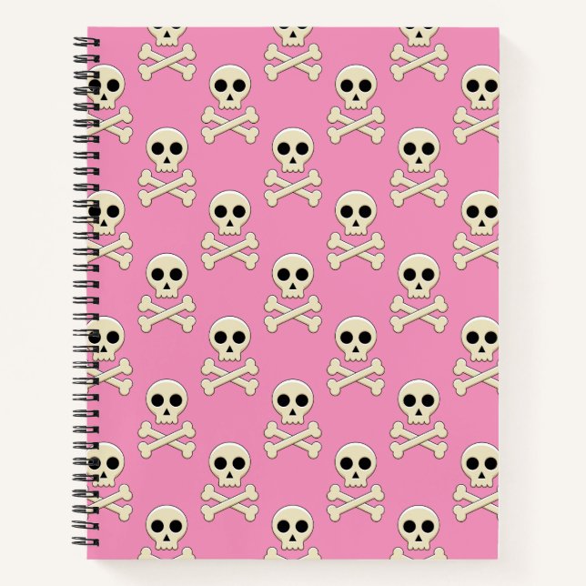 Skull with Bones Notebook (Front)