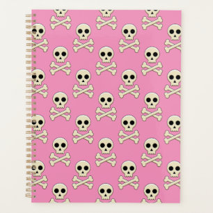Skull with Bones Planner