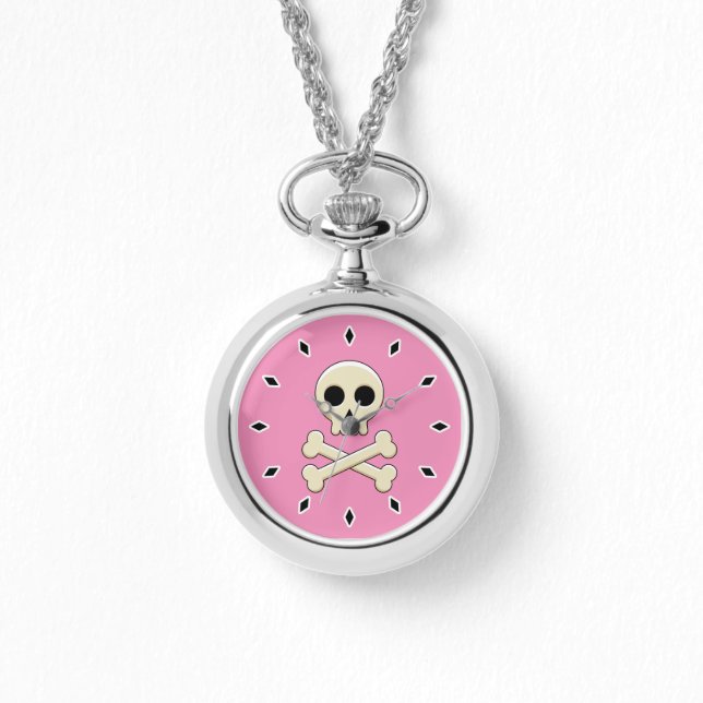 Skull with Bones Watch (Front)