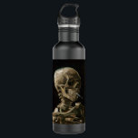 Skull with Burning Cigarette Vincent van Gogh Art 710 Ml Water Bottle<br><div class="desc">Vincent van Gogh (Dutch, 1853 - 1890) Skull of a Skeleton with Burning Cigarette, 1885–86, Oil on canvas Unframed: 32 cm × 24.5 cm (13 in × 9.6 in) Early work by Vincent van Gogh. This small painting is part of the permanent collection of the Van Gogh Museum in Amsterdam....</div>
