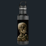 Skull with Burning Cigarette Vincent van Gogh Art 710 Ml Water Bottle<br><div class="desc">Vincent van Gogh (Dutch, 1853 - 1890) Skull of a Skeleton with Burning Cigarette, 1885–86, Oil on canvas Unframed: 32 cm × 24.5 cm (13 in × 9.6 in) Early work by Vincent van Gogh. This small painting is part of the permanent collection of the Van Gogh Museum in Amsterdam....</div>