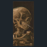 Skull with Burning Cigarette Vincent van Gogh Art Wood USB Flash Drive<br><div class="desc">Vincent van Gogh (Dutch, 1853 - 1890) Skull of a Skeleton with Burning Cigarette, 1885–86, Oil on canvas Unframed: 32 cm × 24.5 cm (13 in × 9.6 in) Early work by Vincent van Gogh. This small painting is part of the permanent collection of the Van Gogh Museum in Amsterdam....</div>