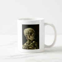 Skull with Cigarette by Van Gogh