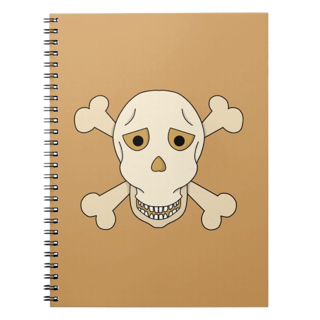 Skull with Crossbones Notebook (Front)