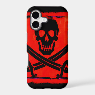 Skull with Crossed Swords Creepy Artwork