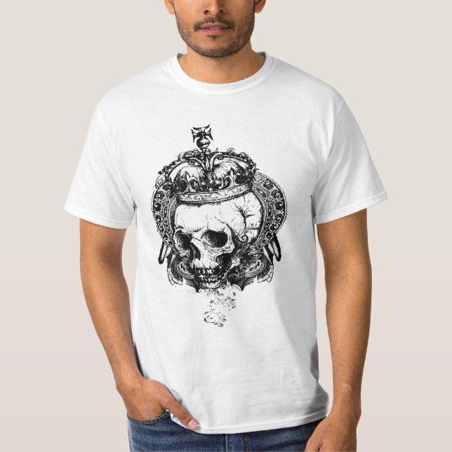 Skull With Crown T-Shirt (Front)