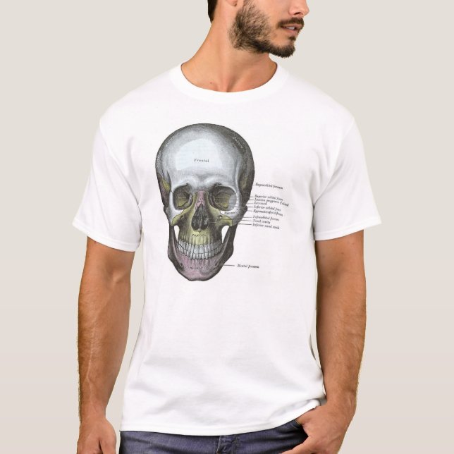 Skull with Detail T-Shirt (Front)