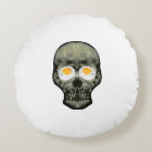 Skull with Fried Egg Eyes