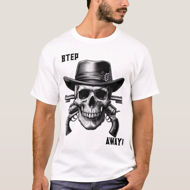 Skull with Guns T-Shirt (Front)