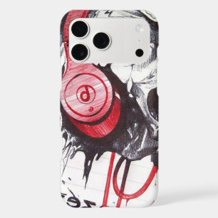 Skull with Headphones Design