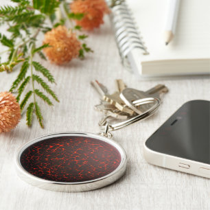 Skull With Samurai Helmet Key Ring