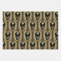 Skull Wrapping sheets Pagan