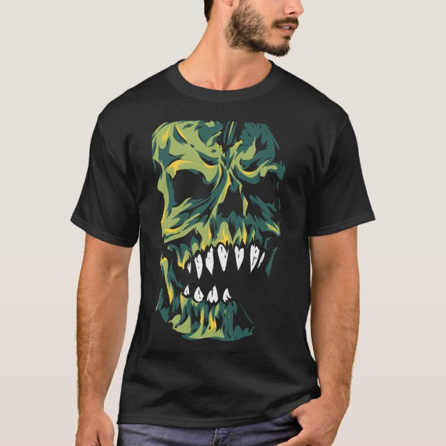 Skull Zombie T-Shirt (Front)