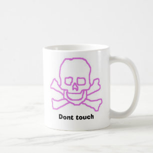 skullandbones, Dont touch Coffee Mug