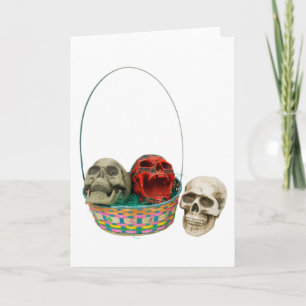 SkullBasket042109 Holiday Card