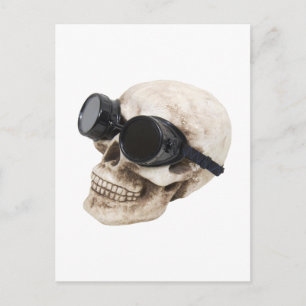 SkullGoggles073109 Postcard