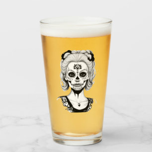 SKULLHEAD WOMAN GLASS