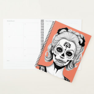 SKULLHEAD WOMAN PLANNER