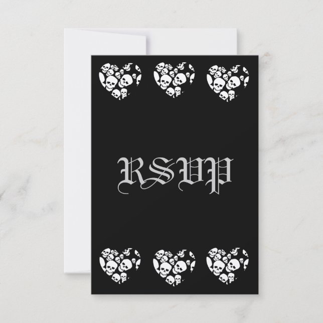 SkullHeart RSVP Card (Front)