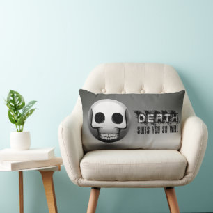 Skullmoji Rectangle cushion