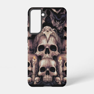 SKULLS AND BATS SAMSUNG GALAXY CASE