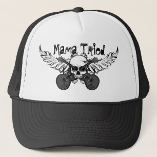 Skulls and Guitars Hat "Mama Tried"