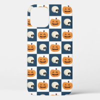 Skulls and Pumpkins Checks