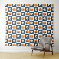 Skulls and Pumpkins Checks